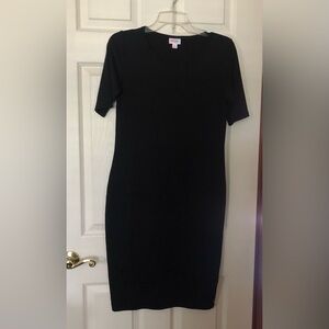 LuLaRoe Classic Black Midi Dress